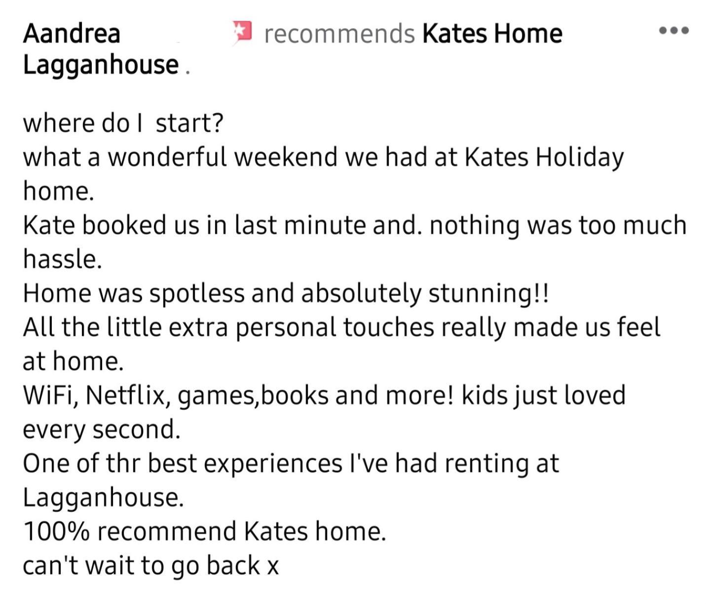 Kates Home Lagganhouse Woodland Way 19 Ballantrae Экстерьер фото